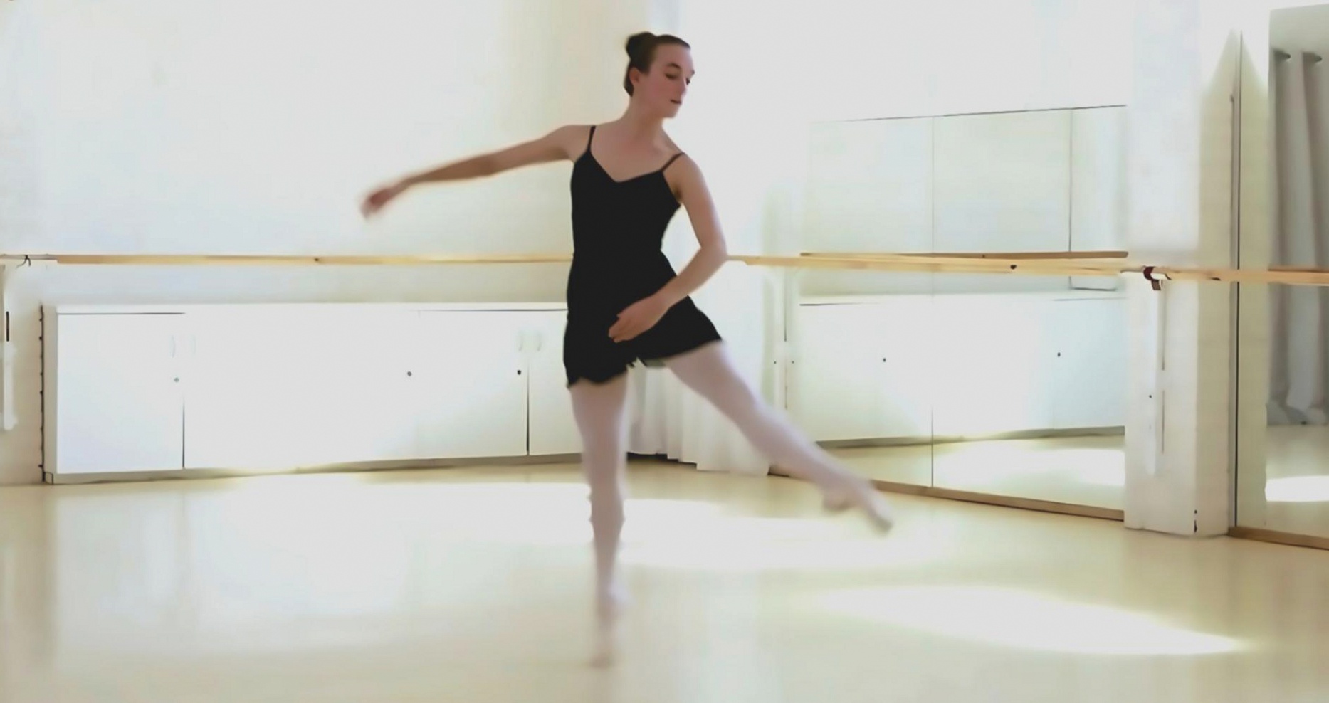 Clase de técnica de danza contemporánea